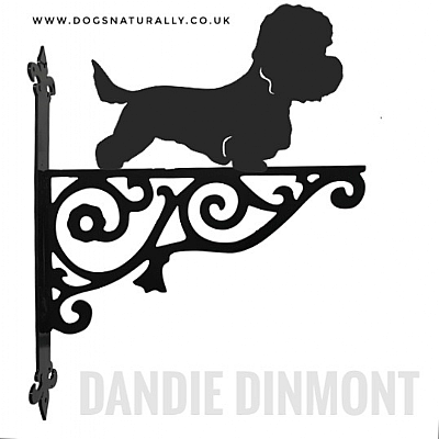 Dandie Dinmont Ornate Wall Bracket