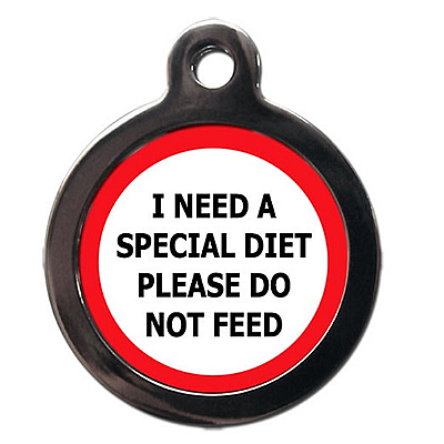 Special Diet Medical Dog ID Tag