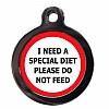 Special Diet Medical Dog ID Tag