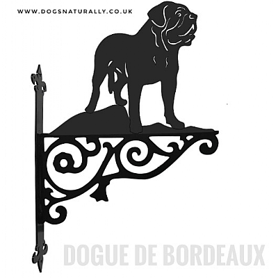 Dogue de Bordeaux Ornate Wall Bracket