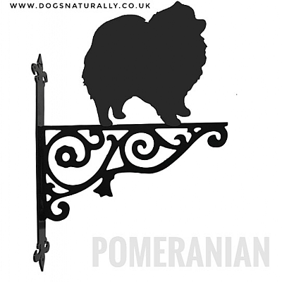 Pomeranian Ornate Wall Bracket