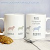 Personalised Staffordshire Bull Terrier Mug
