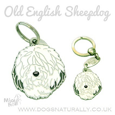 Old English Sheepdog Dog Tag